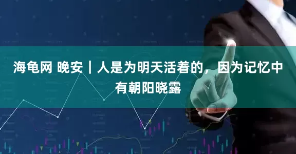 海龟网 晚安｜人是为明天活着的，因为记忆中有朝阳晓露